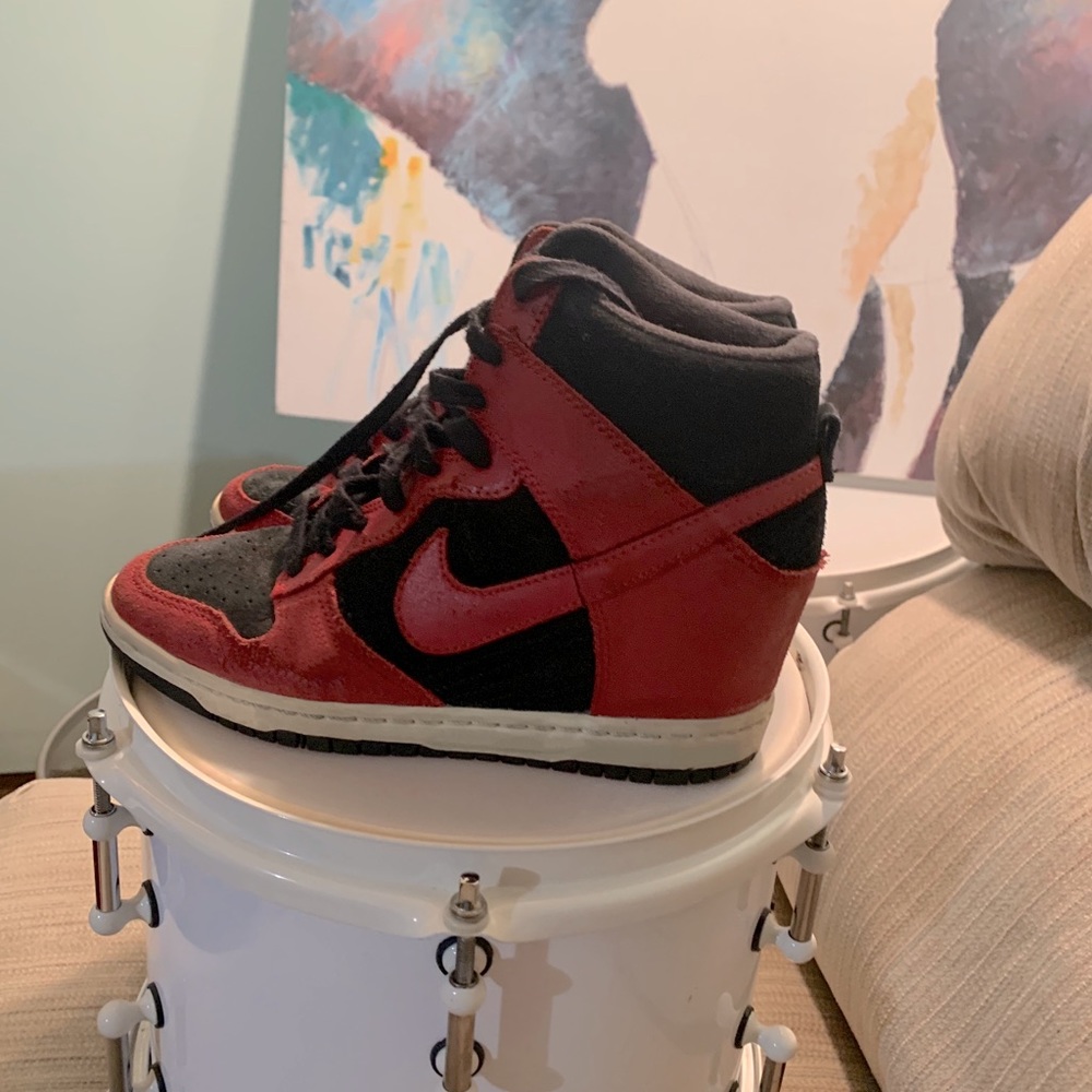 Nike Red Ski Hi